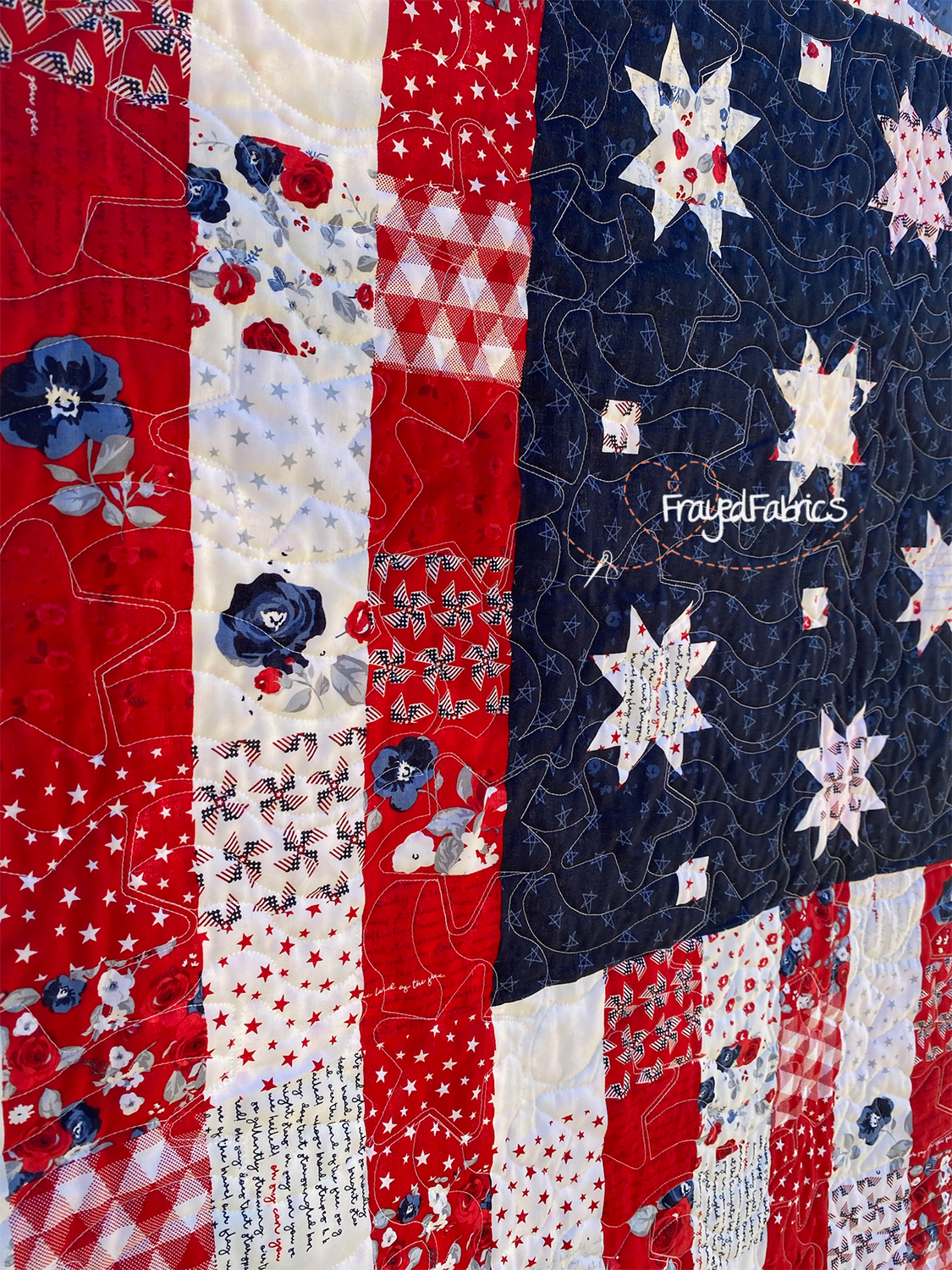 Land of Liberty Flag Panel - Riley Blake Designs - Image 2