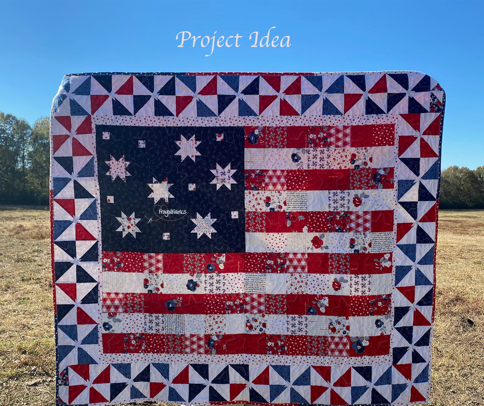 Land of Liberty Flag Panel - Riley Blake Designs - Image 4