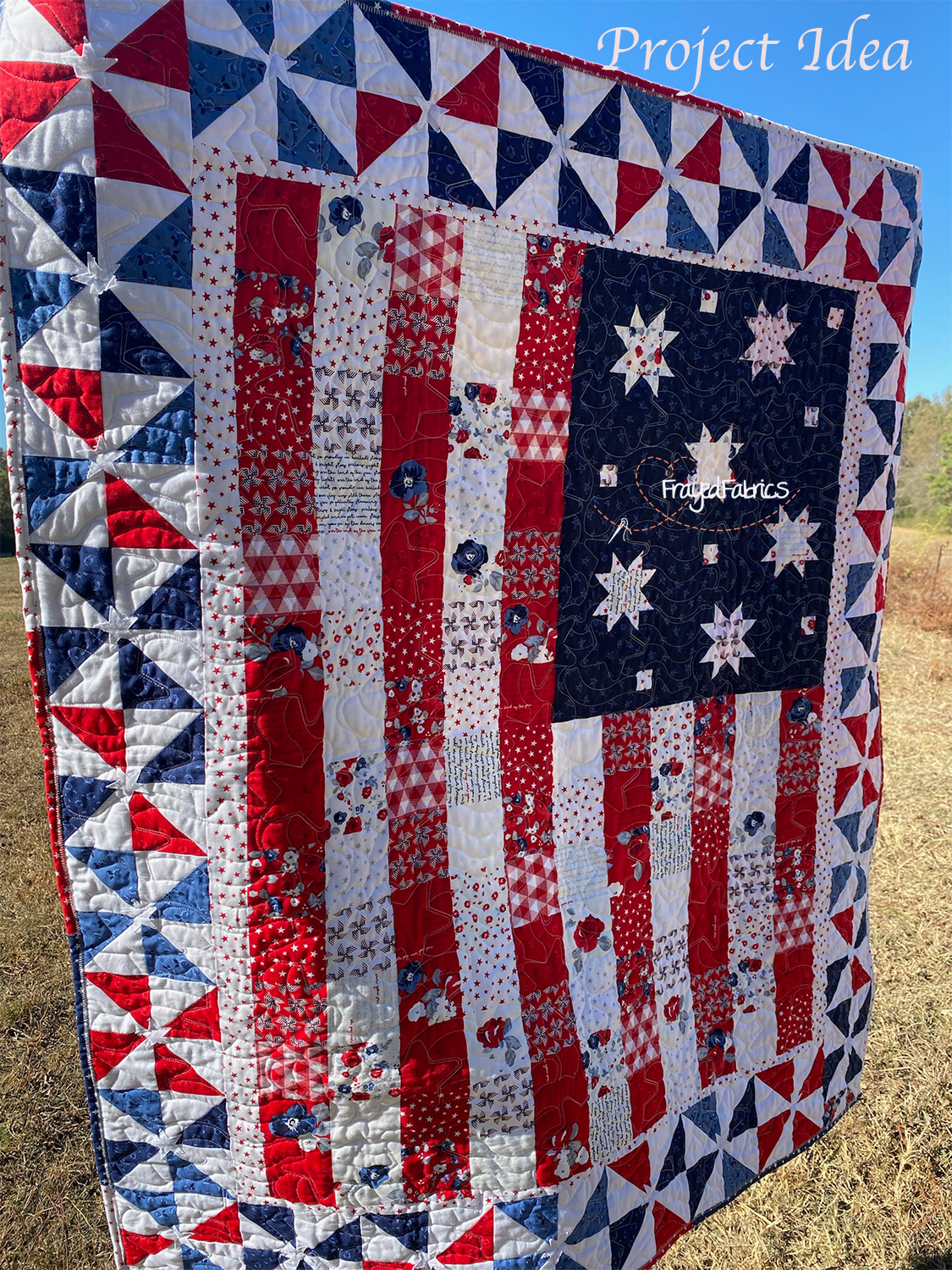 Land of Liberty Flag Panel - Riley Blake Designs - Image 5