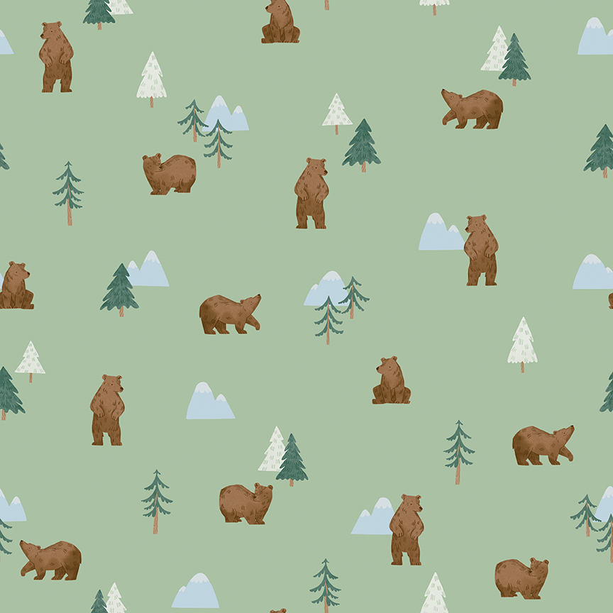 Camp Woodland Fat Quarter Bundle - Riley Blake Designs - Image 7