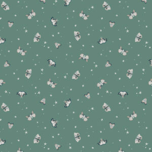 Camp Woodland Moths Pine - Yardage