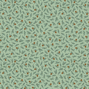 Camp Woodland Pine Cones Pistachio - Yardage