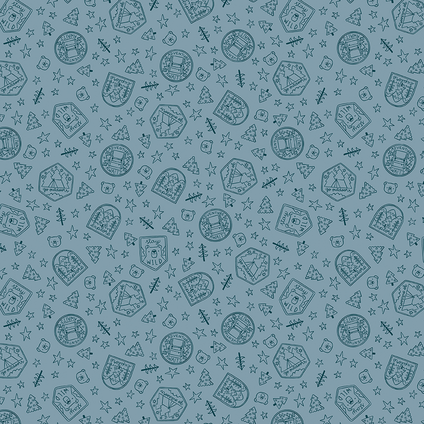 Camp Woodland Fat Quarter Bundle - Riley Blake Designs - Image 11