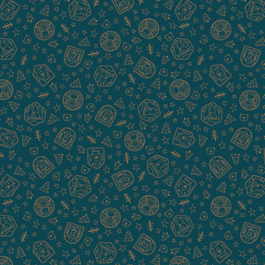 Camp Woodland Fat Quarter Bundle - Riley Blake Designs - Image 12