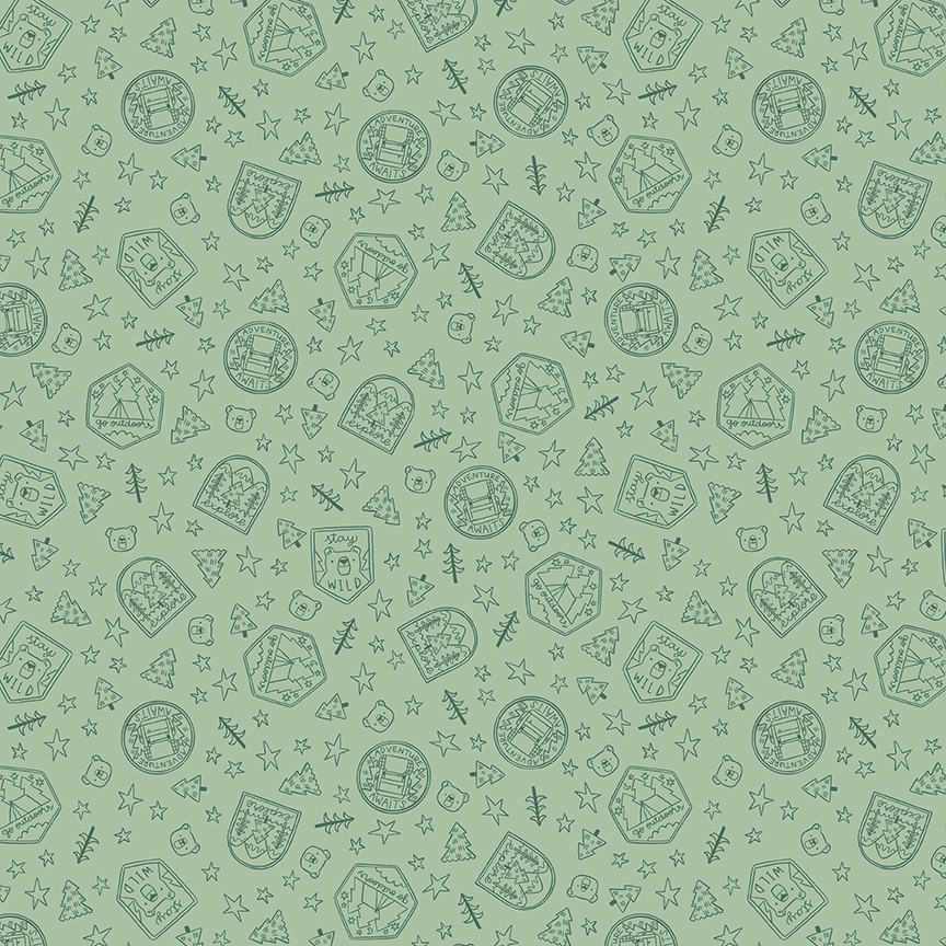 Camp Woodland Fat Quarter Bundle - Riley Blake Designs - Image 13