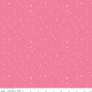 Flannel Sleep Tight Pink Stars - Yardage