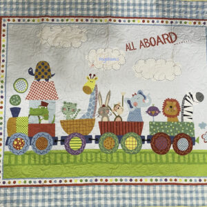 Animal Train Baby Panel