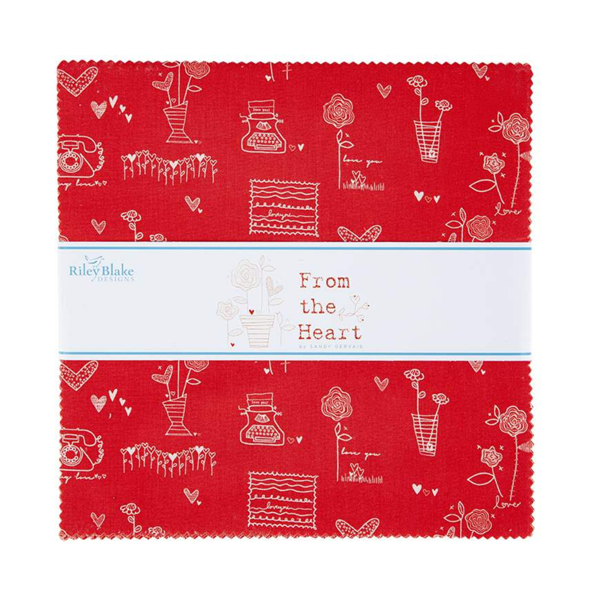From the Heart 10" Stacker - Riley Blake Designs - Image 2