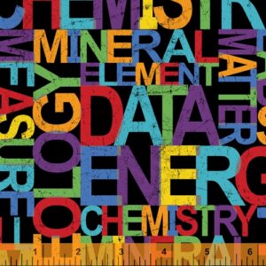 It's Elementary Word Science Multi - Yardage