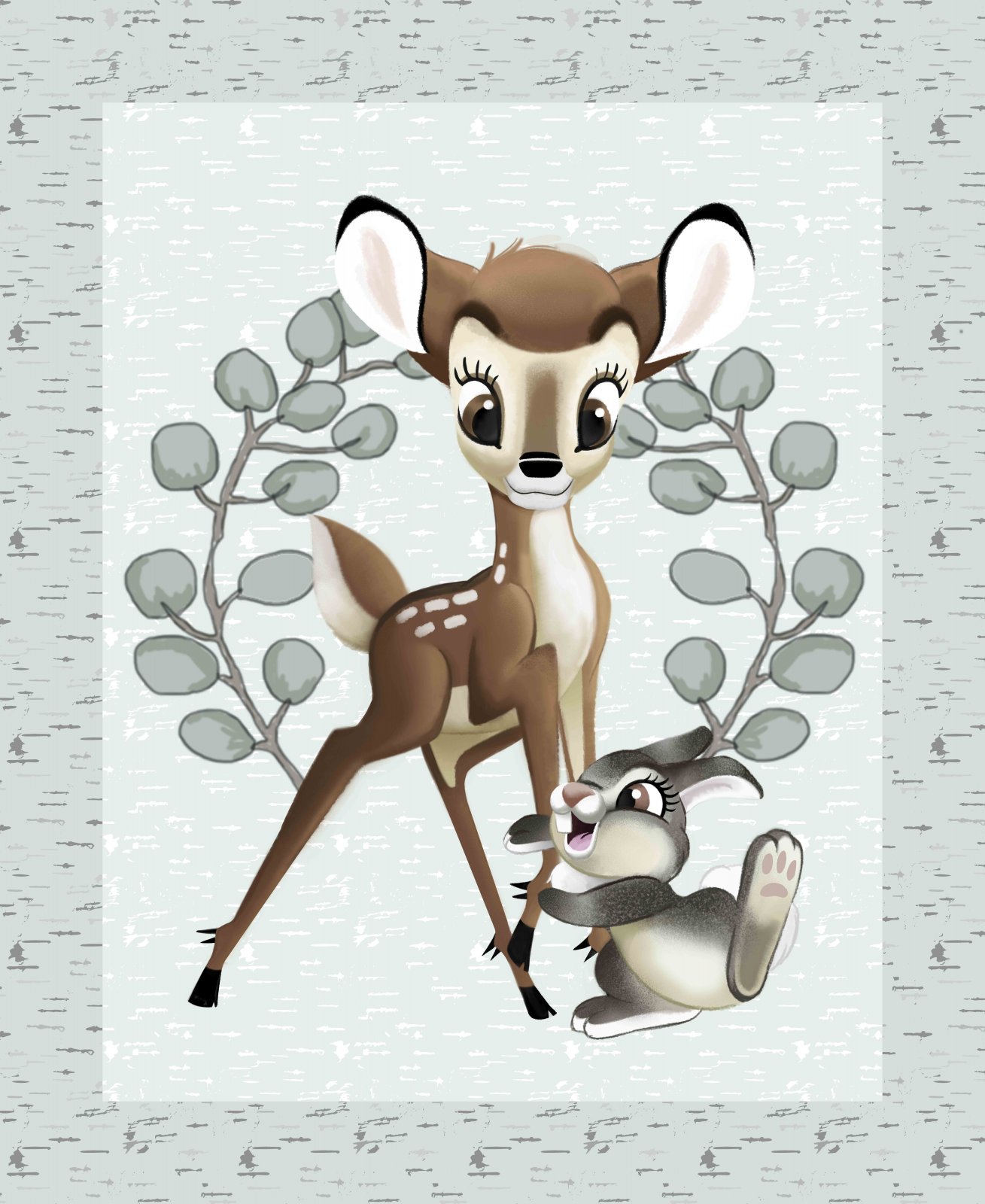 Bambi Nursery Quilt Kit - Springs Creative - Image 5
