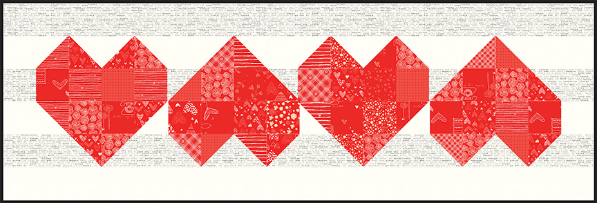 From the Heart Arrow Quilt Kit - Riley Blake Designs - Image 3