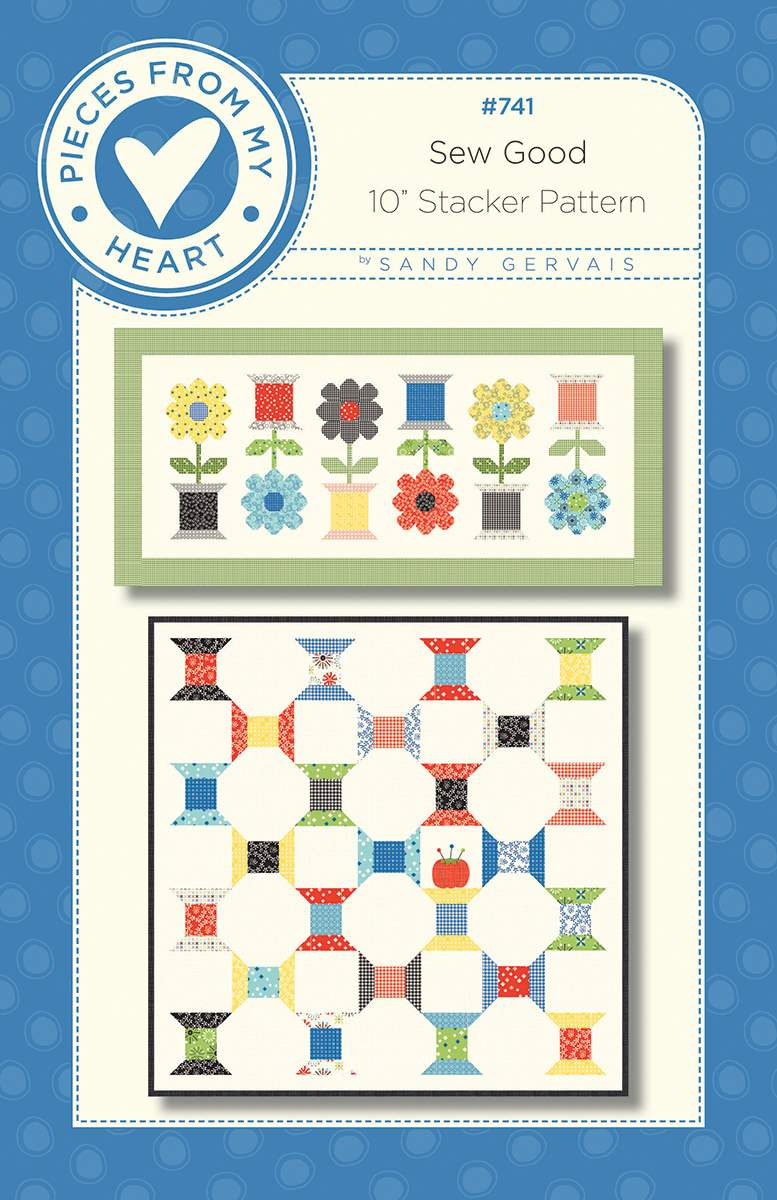 Sew Good Quilt and Table Runner Pattern - Sandy Gervais