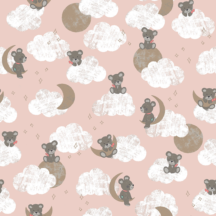 Sleep Tight Pink Quilt Kit - Riley Blake Designs - Image 4
