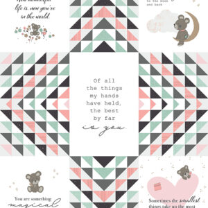 Sleep Tight Multi Panel - Riley Blake Designs