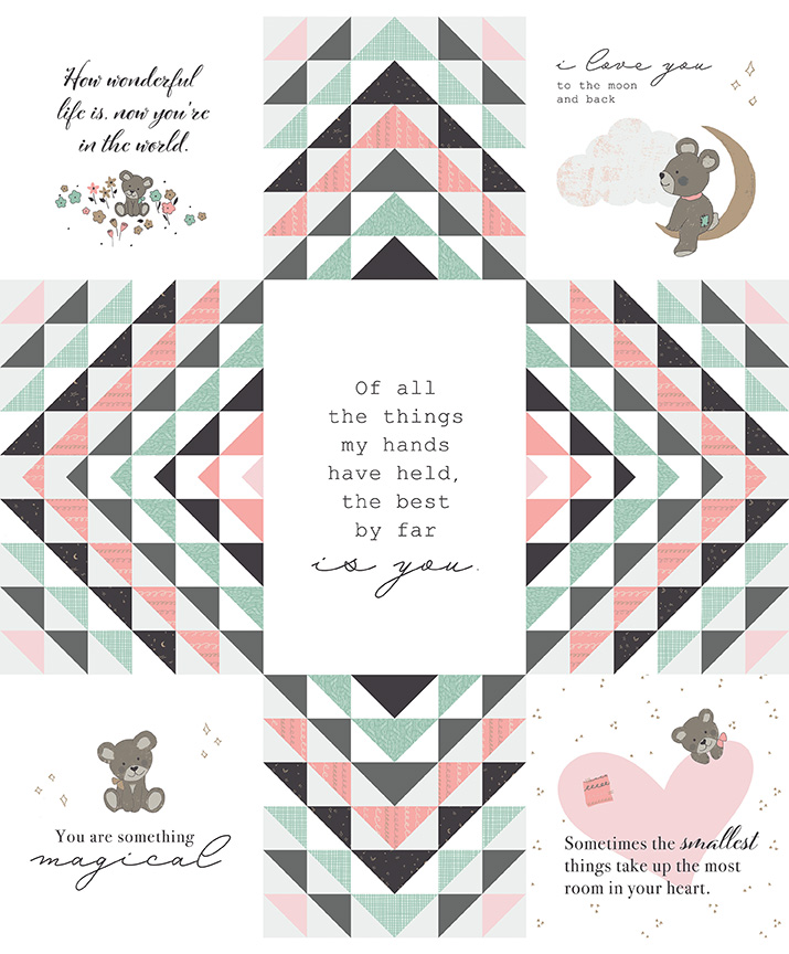 Sleep Tight Multi Panel - Riley Blake Designs