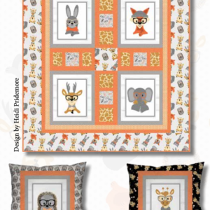 Wild & Free Quilt & Pillow Kit - Henry Glass Fabrics