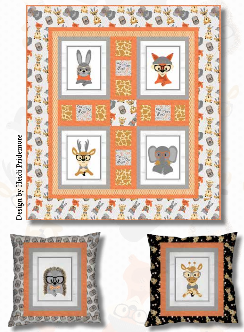 Wild & Free Quilt & Pillow Kit - Henry Glass Fabrics
