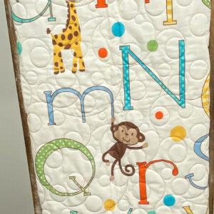 Alphabet Zoo Jungle Animals Quilt Kit - Springs Creative