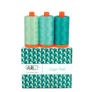 Capri Teal Thread - Aurifil Color Builder