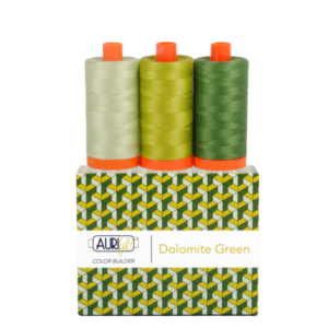 Dolomites Green Thread - Aurifil Color Builder
