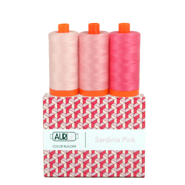 Sardinia Pink Thread - Aurifil Color Builder