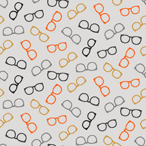 Wild & Free Gray Tossed Glasses - Yardage