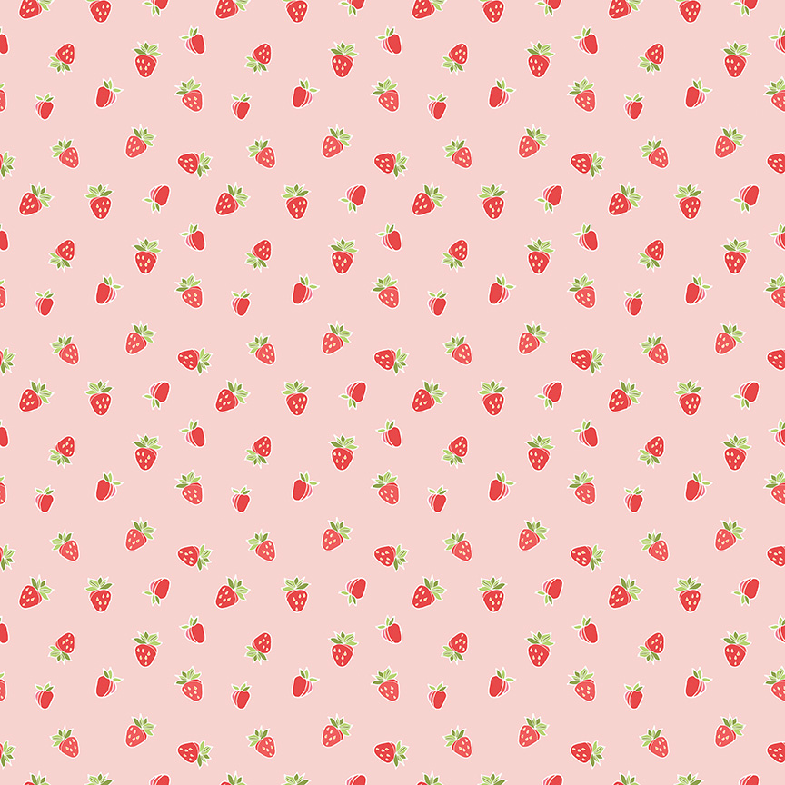 Strawberry Honey Bricks Quilt Kit - Riley Blake Designs - Image 5