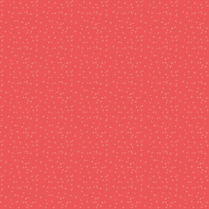 Strawberry Honey Dots Cayenne - Yardage
