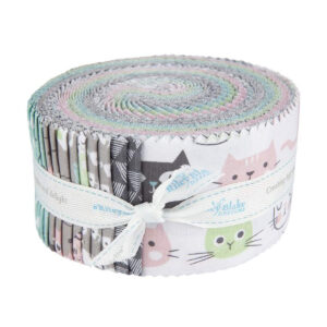 Purrfect Day 2 1/2" Rolie Polie - Riley Blake Designs