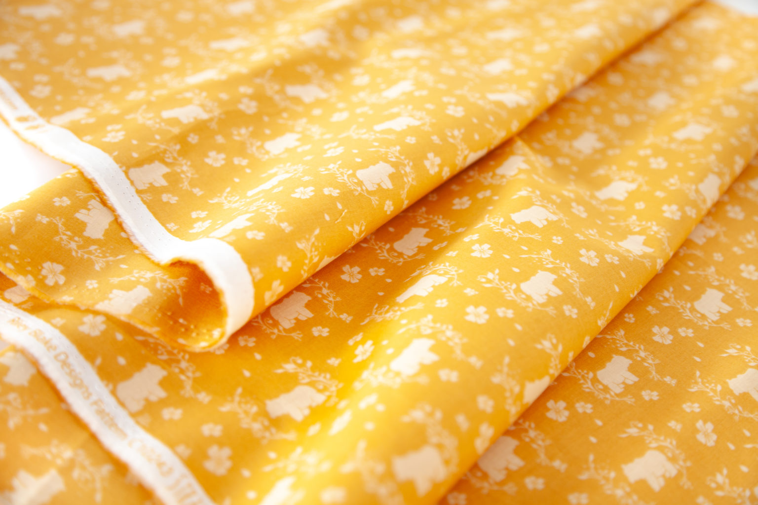 Strawberry Honey Bears Creamsicle - Yardage