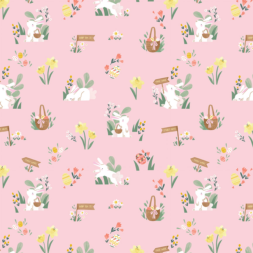 Easter Egg Hunt Main Powder - Yardage