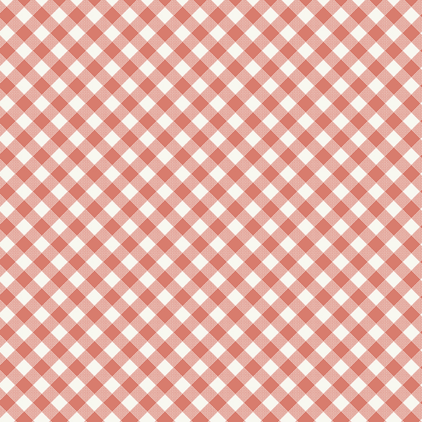 Joy in the Journey Plaid Coral - Yardage