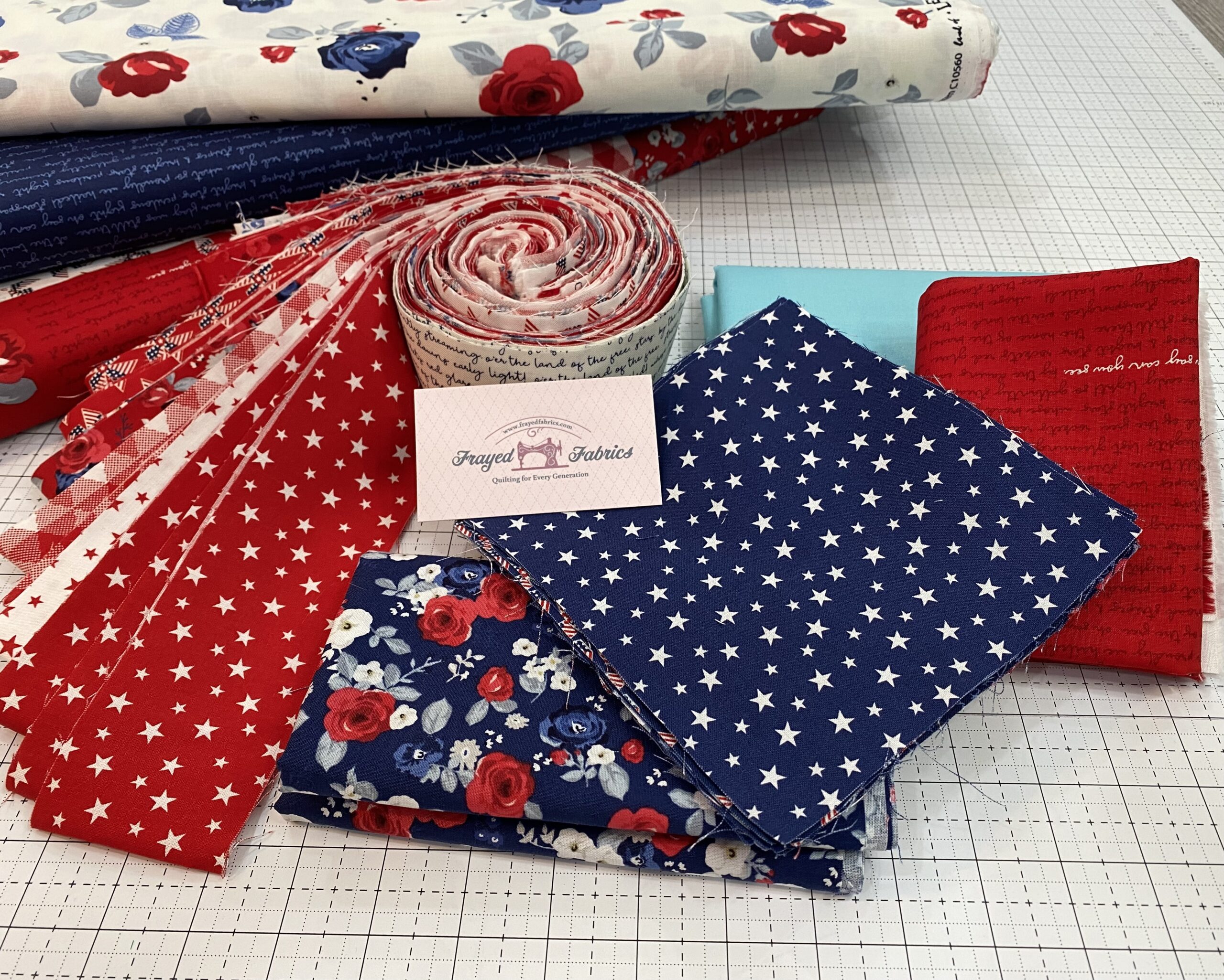 Land of Liberty Flying Flags Quilt Kit - Riley Blake Designs - Image 3