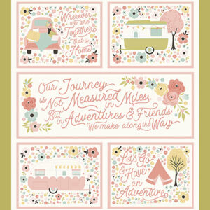 Joy in the Journey Panel Olive - Riley Blake Designs