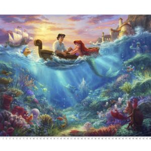 Little Mermaid Panel - David Textiles
