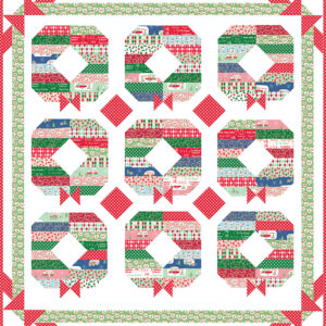 Holly Jolly Wreath Quilt Pattern - Beverly McCullough