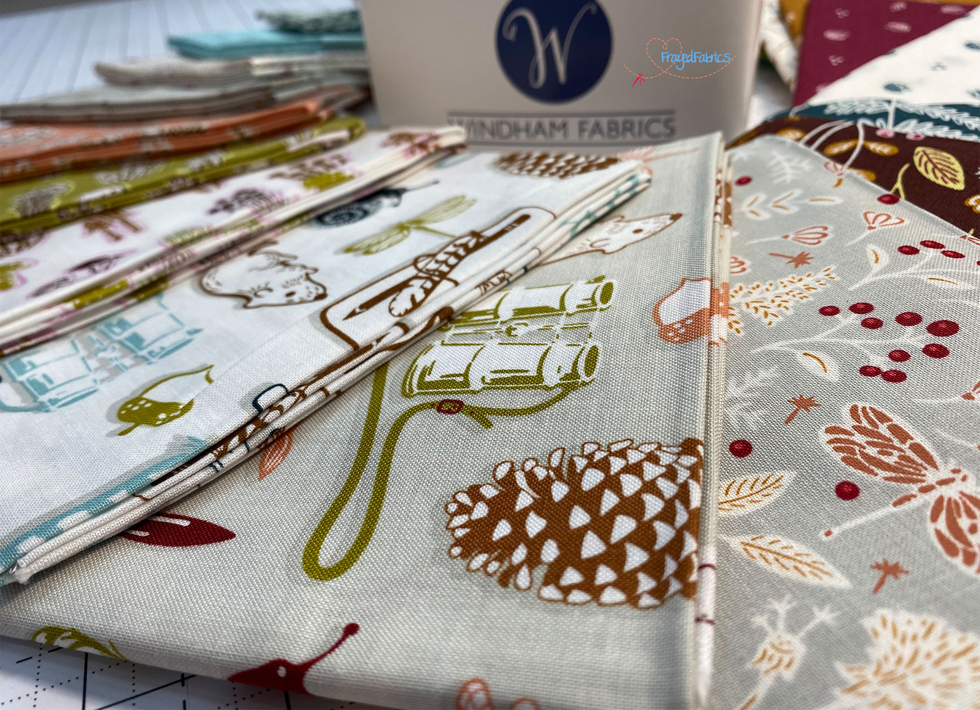 Summer School Fat Quarter Bundle - Windham Fabrics - Image 7