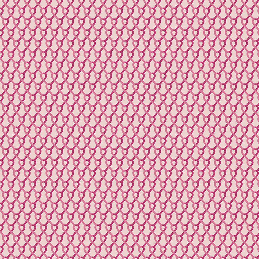 Hope in Bloom Blush Ribbons - Yardage