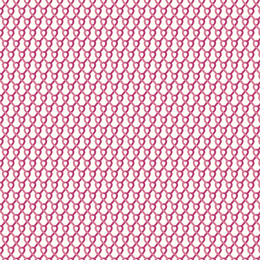Hope in Bloom White Ribbons - Yardage