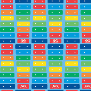 Fisher-Price Xylophone Blue - Yardage