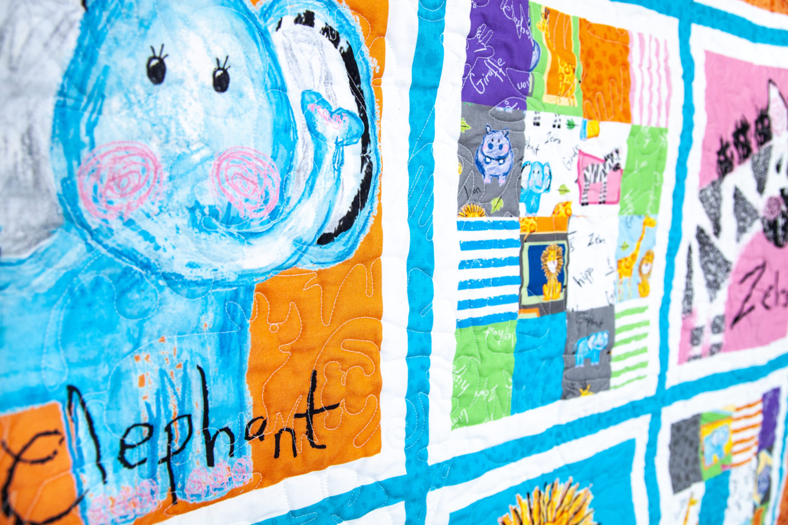 Colorful Friends Panel Quilt - Riley Blake Designs - Image 4