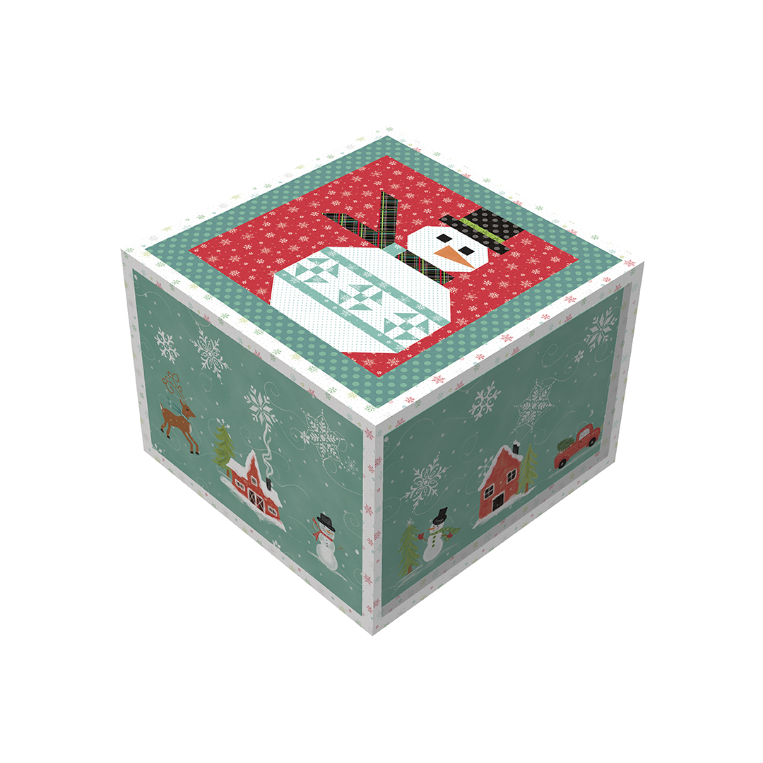Snowman Table Runner Boxed Kit - Riley Blake Designs - Image 2
