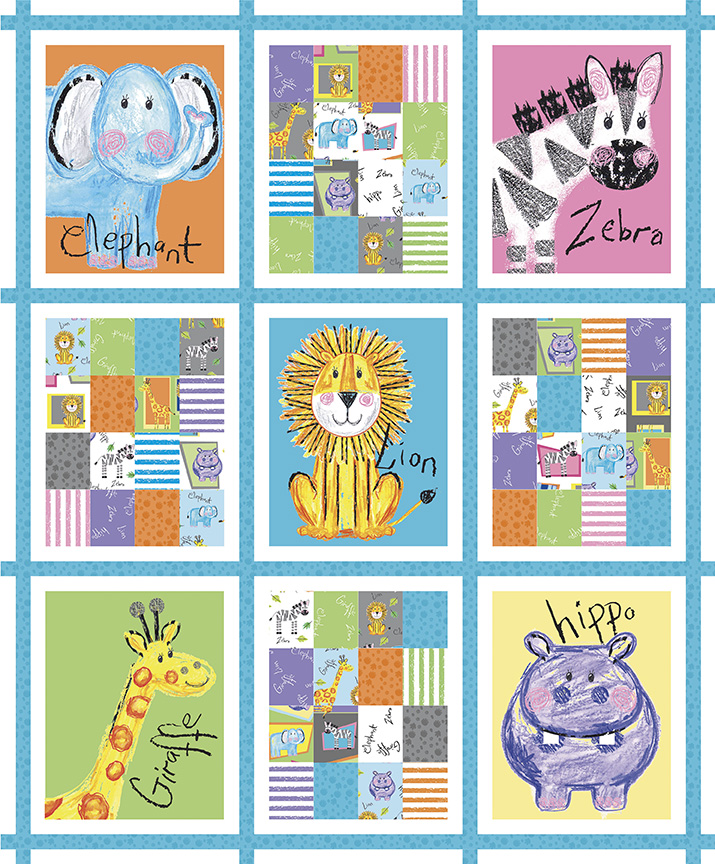 Colorful Friends Panel Quilt - Riley Blake Designs - Image 8