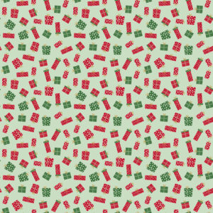 Christmas Adventure Gifts Sweet Mint Sparkle - Yardage