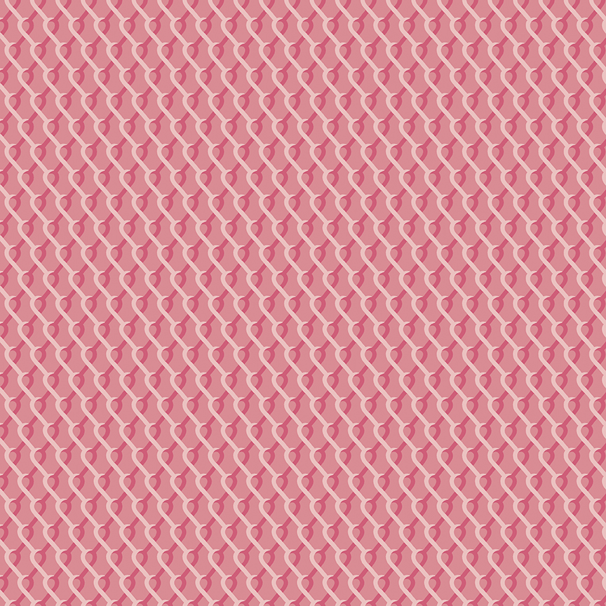 Hope in Bloom Pink Ribbons - Yardage