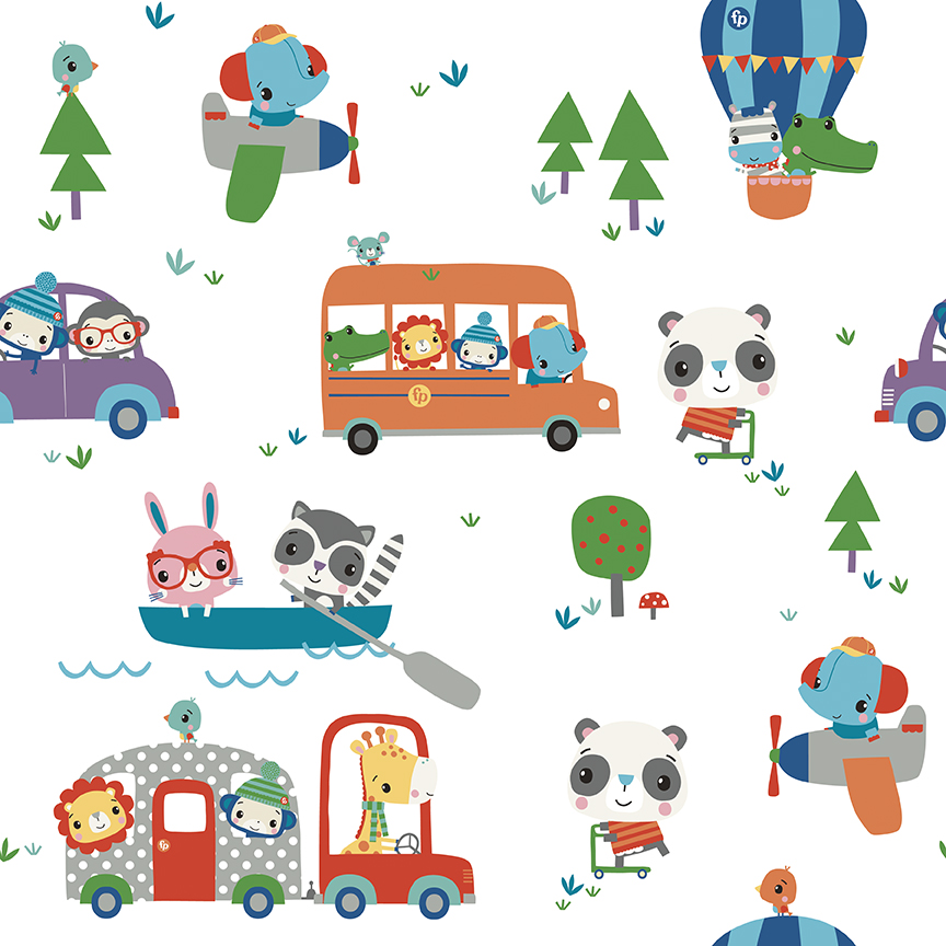 Fisher-Price Let's Play Panel Quilt Kit - Riley Blake Designs - Image 4