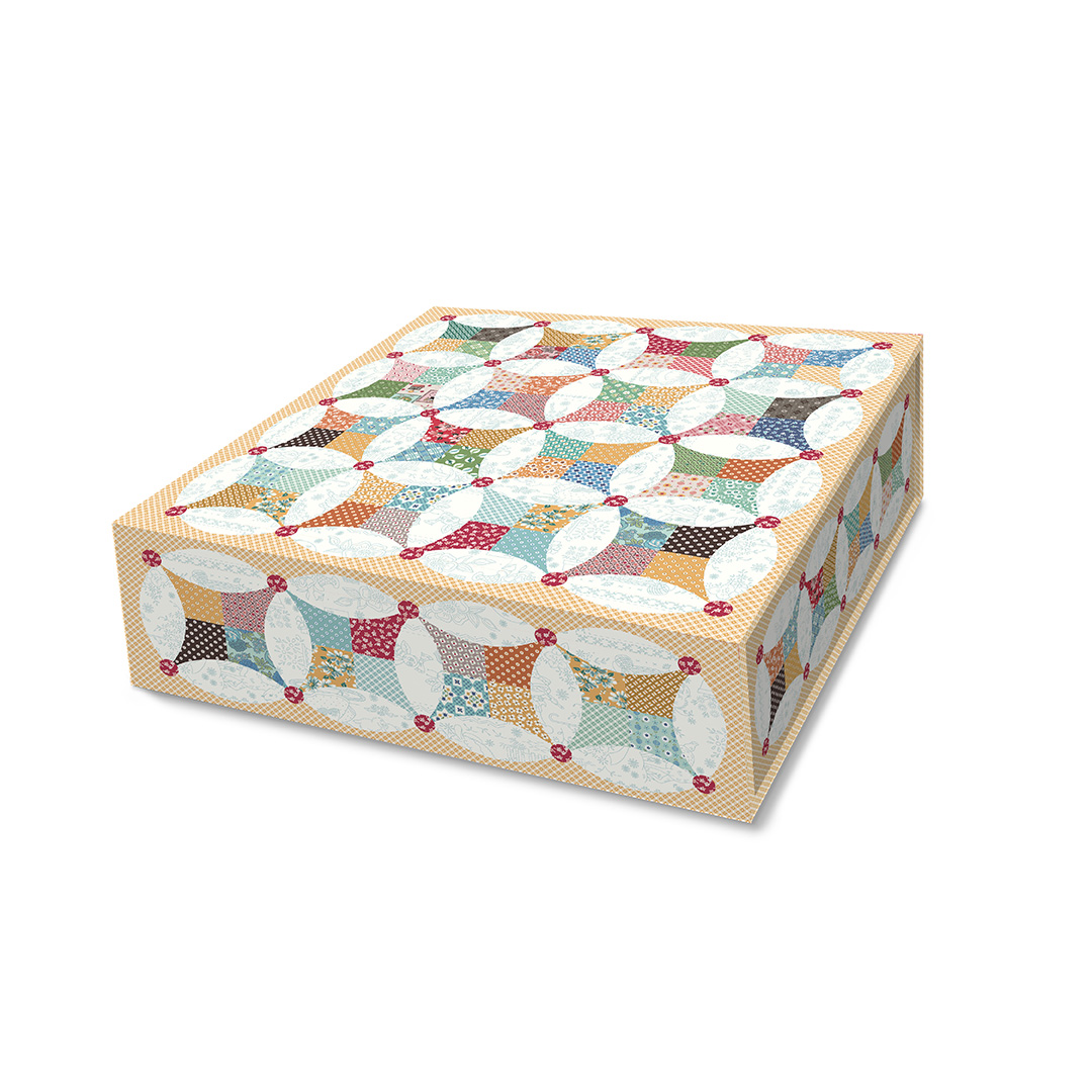 Flea Market Windows Quilt Boxed Kit - Riley Blake Designs - Image 3
