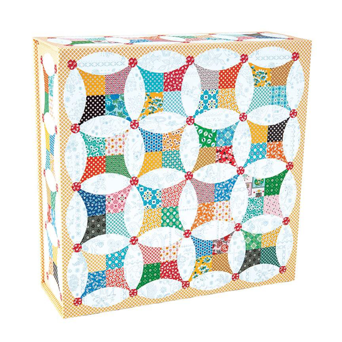 Flea Market Windows Quilt Boxed Kit - Riley Blake Designs - Image 4
