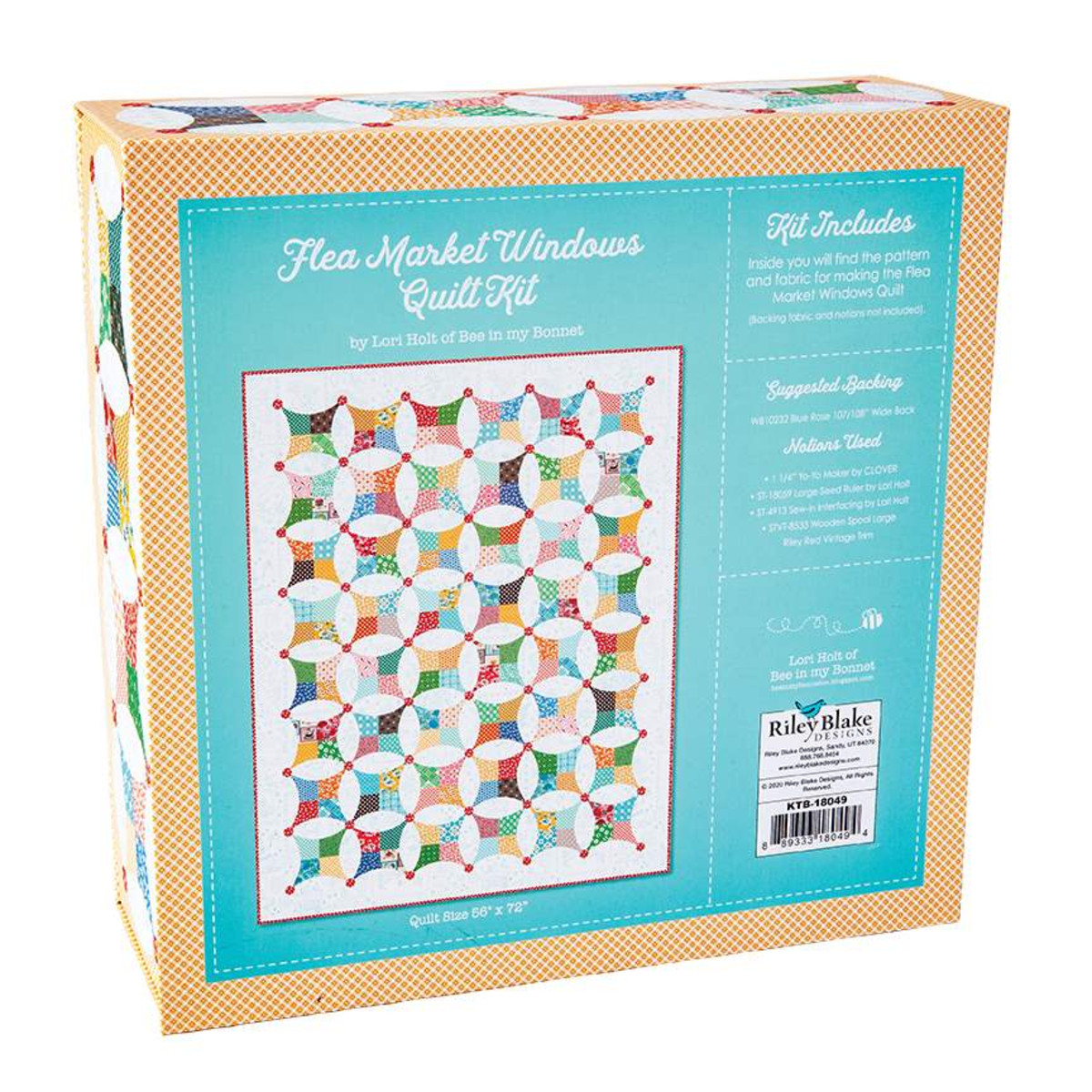 Flea Market Windows Quilt Boxed Kit - Riley Blake Designs - Image 5