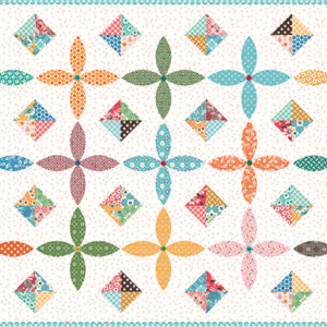 Flea Market Windows Table Runner Boxed Kit - Riley Blake Designs